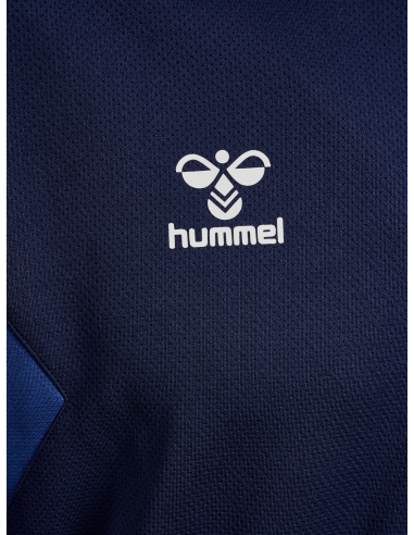 Hummel HML Authentic Half Zip Sweatshirt - Bleu Marine