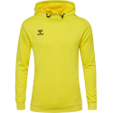 Hummel HML Authentic Poly Hoodie - Jaune