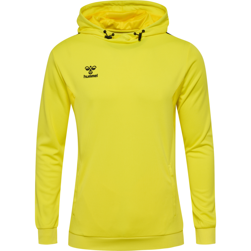 Hummel HML Authentic Poly Hoodie - Jaune