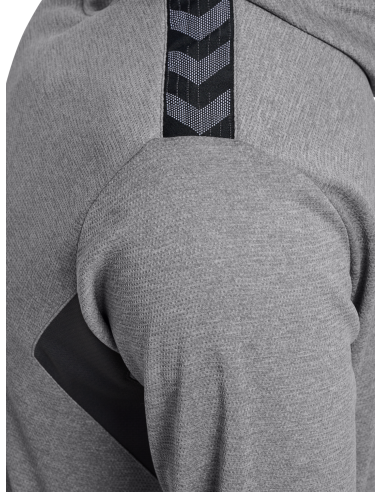 Hummel HML Authentic Poly Hoodie - Gris Clair