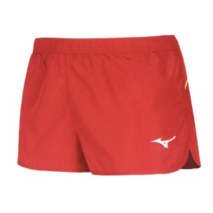 MIZUNO PREMIUM JPN SPLIT SHORT - Red