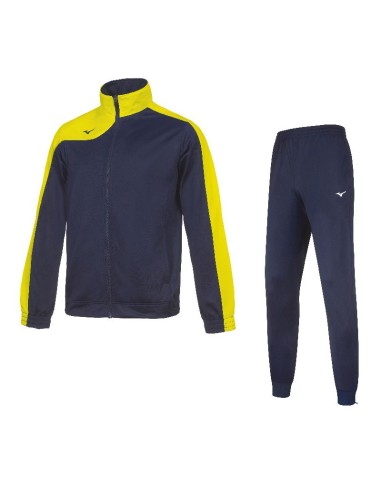 Mizuno KOBE KNITTED TRACKSUIT - Navy/Yellow