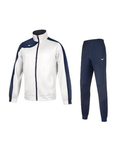 Mizuno KOBE KNITTED TRACKSUIT - White/Navy