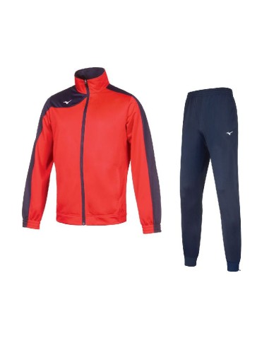 Mizuno KOBE KNITTED TRACKSUIT - Red/Navy