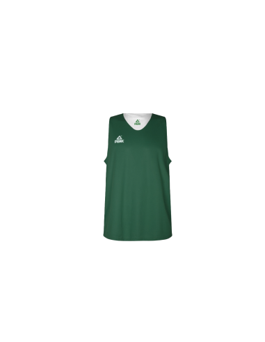 Maillot réversible - Vert Forêt & Blanc