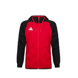 HOODIE ZIP ELITE - Rouge / Noir