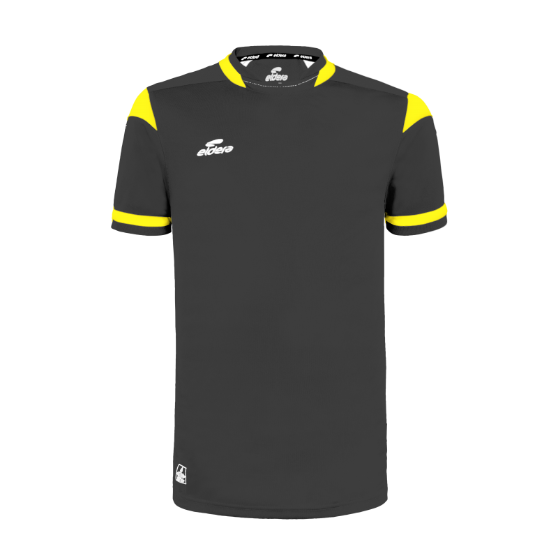 Eldera Maillot NAISE - Antharcite & Jaune fluo