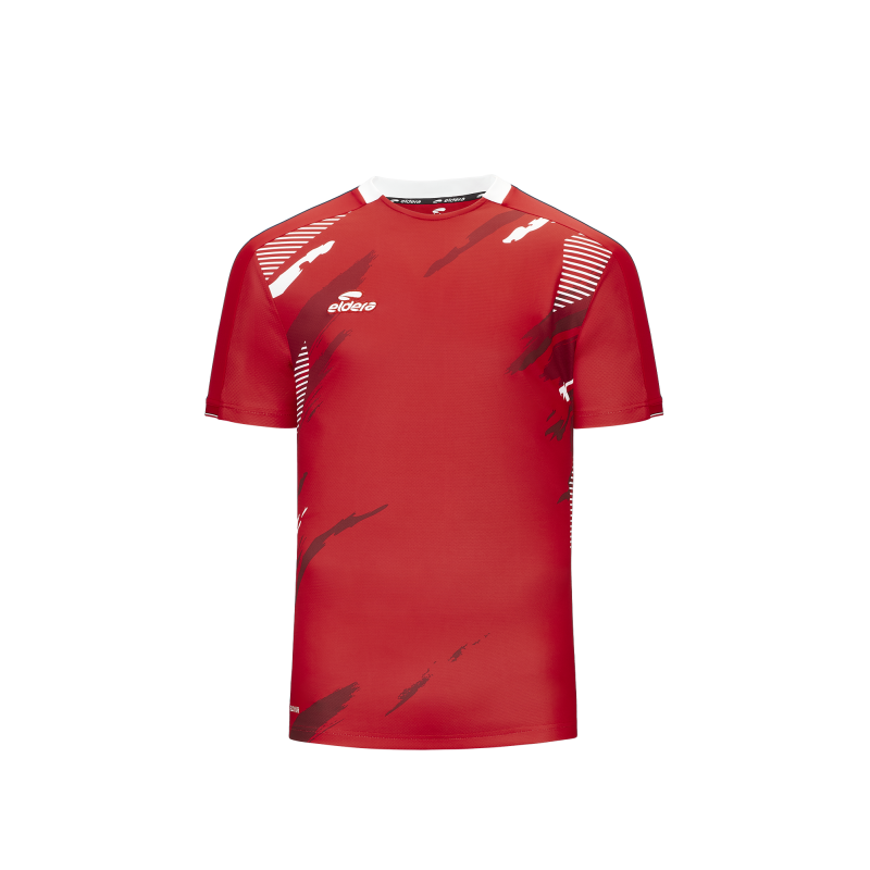 Eldera Maillot FENSIF - Rouge & Blanc