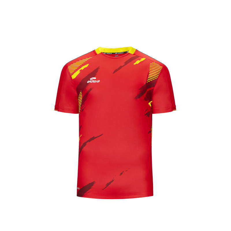 Eldera Maillot FENSIF - Rouge & Jaune