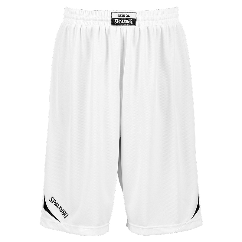 Spalding Attack Shorts - Blanc & Noir