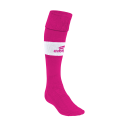 Eldera Chaussettes FANION - Fushsia et Blanc