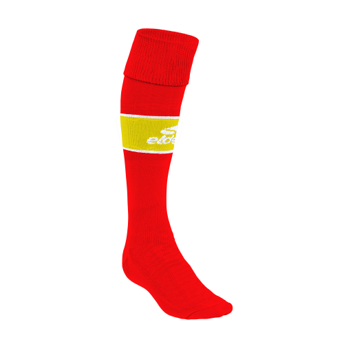 Eldera Chaussettes FANION - Rouge et Jaune