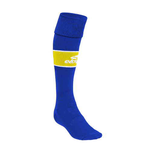 Eldera Chaussettes FANION - Royal et Jaune