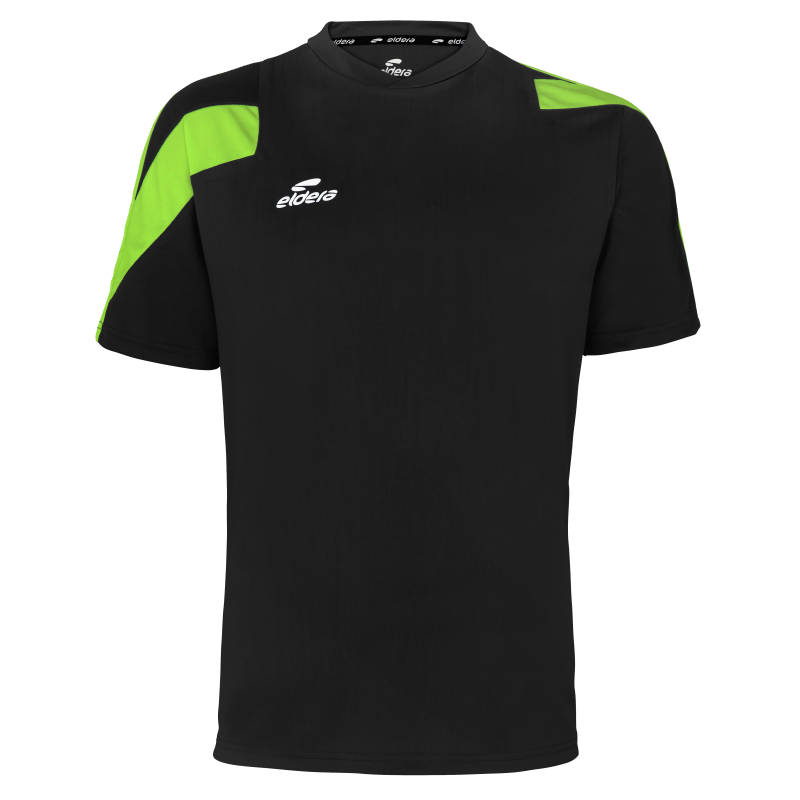 Eldera Teeshirt ACTION - Noir et Vert fluo