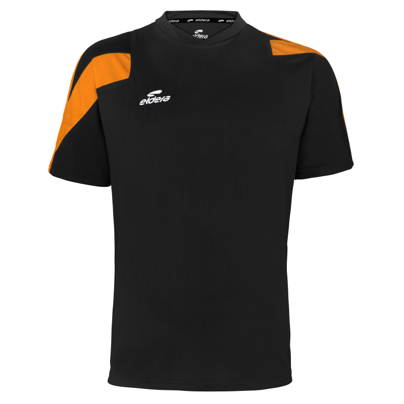 Eldera Teeshirt ACTION - Noir et Orange fluo