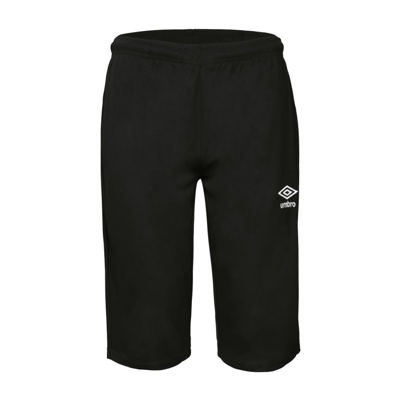 Umbro PRO TRAINING CORE LONG SHORT - Noir / Blanc