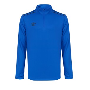 Umbro PRO TRAINING 1/2 ZIP SWEAT - Royal
