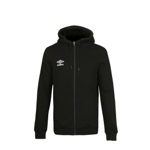 Umbro PRO TRAINING FULL ZIP HOODED SWEAT - Marine / Blanc