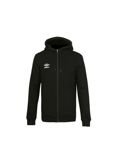 Umbro PRO TRAINING FULL ZIP HOODED SWEAT - Marine / Blanc