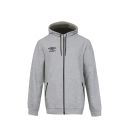 Umbro PRO TRAINING FULL ZIP HOODED SWEAT - Gris Chiné