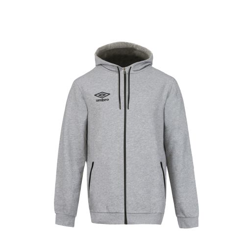 Umbro PRO TRAINING FULL ZIP HOODED SWEAT -Gris Chiné