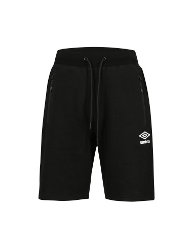 Umbro PRO TRAINING CUFFED BERMUDA - Noir / Blanc