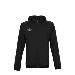Umbro CHALLENGE FULL ZIP HOODED JACKET - Noir / Ardoise