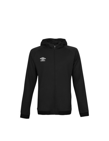 Umbro CHALLENGE FULL ZIP HOODED JACKET - Noir / Ardoise