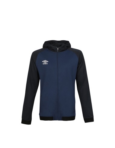 Umbro CHALLENGE FULL ZIP HOODED JACKET - Marine / Noir