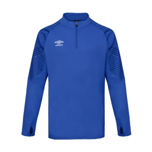 Umbro LEAGUE 1/2 ZIP SWEAT - Royal / Bleu foncé
