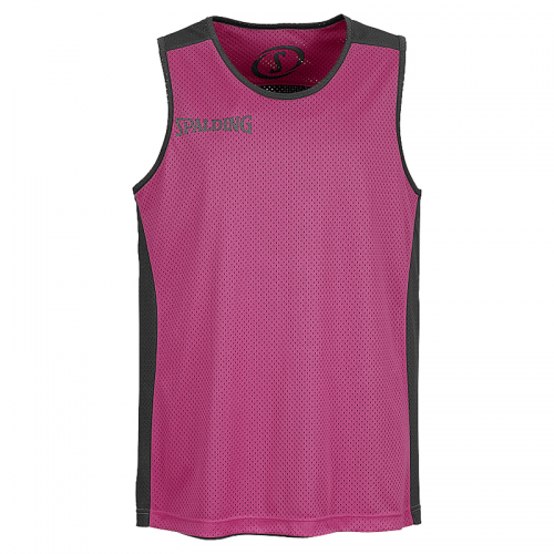 Spalding Essential Reversible Shirt - Rose & Noir
