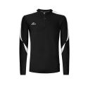 Eldera Sweat Col zippé COMPO - Noir et Blanc