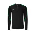 Eldera Sweat Col zippé COMPO - Noir et Vert