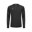 Eldera Sweat col zippé ELITE - Noir et blanc