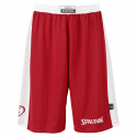 Spalding Essential Reversible Shorts - Rouge & Blanc