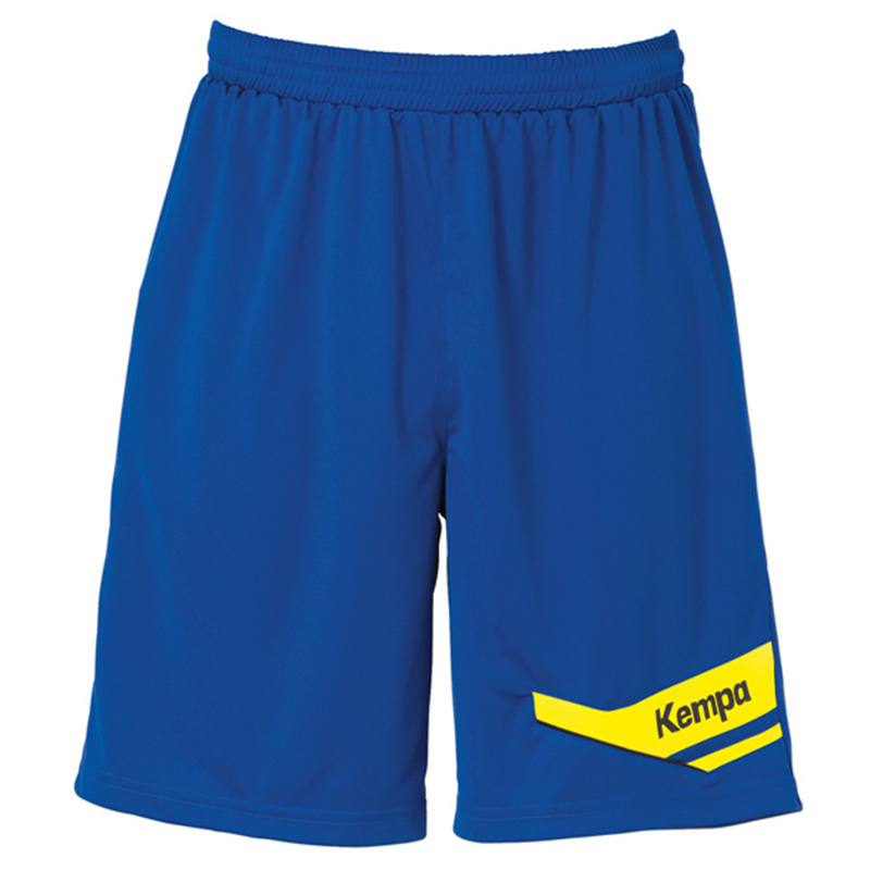 Kempa Offense Shorts - Royal & Jaune
