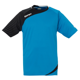 Kempa Circle Shirt Men - Bleu Kempa et noir