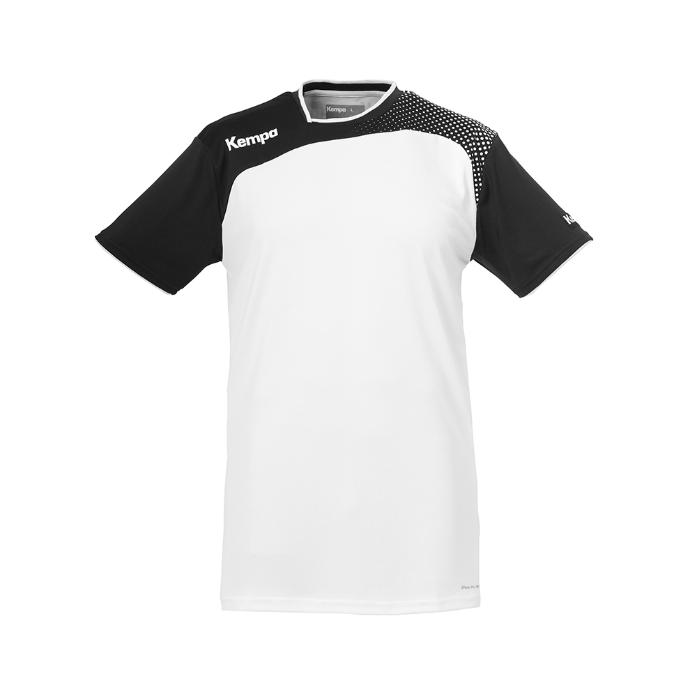 Kempa Emotion Shirt - Blanc & Noir