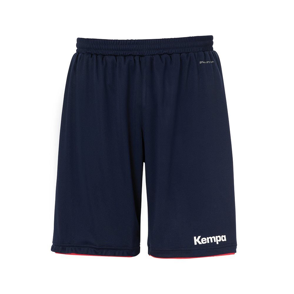 Kempa Emotion Shorts - Marine & Rouge