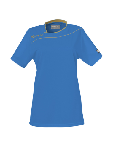 Kempa Gold Shirt Women - Bleu Kempa