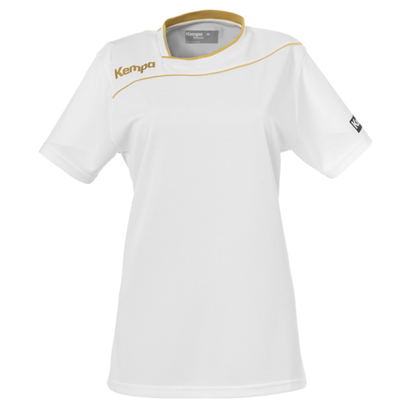 Kempa Gold Shirt Women - Blanc