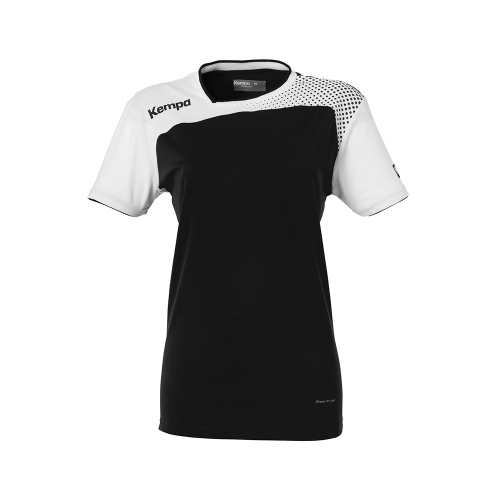 Kempa Emotion Women Shirt - Noir & Blanc