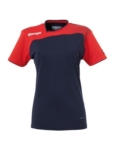 Kempa Emotion Women Shirt - Marine & Rouge