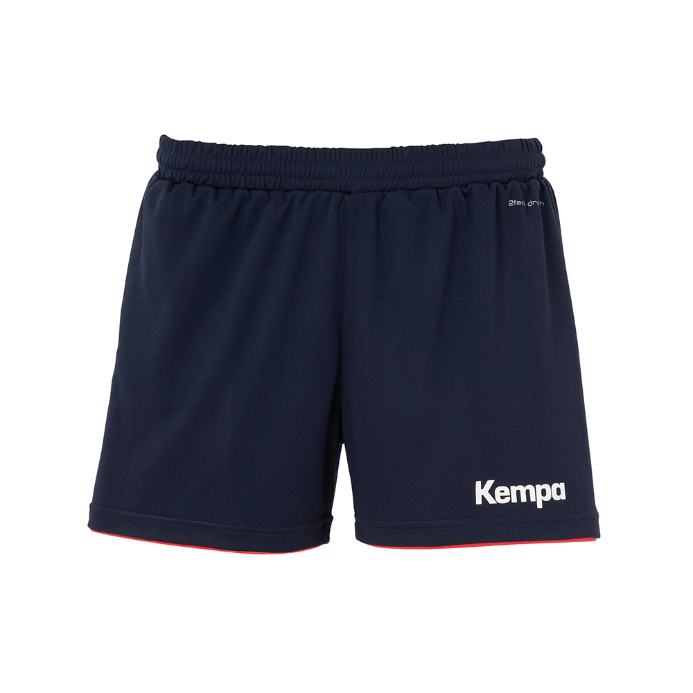 Kempa Emotion Shorts Women - Marine & Rouge