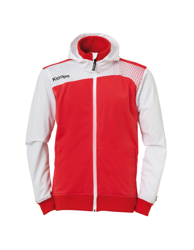 Kempa Emotion Hood Jacket - Rouge