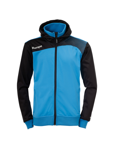 Kempa Emotion Hood Jacket - Bleu Kempa