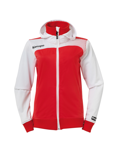 Kempa Emotion Women Hood Jacket - Rouge