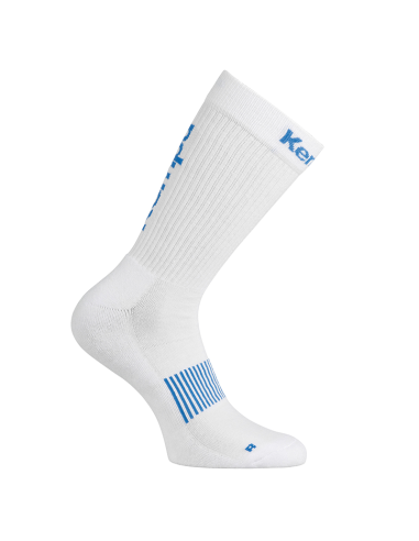 Kempa Logo Classic Socks - Blanc & Azur