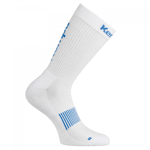 Kempa Logo Classic Socks - Blanc & Azur