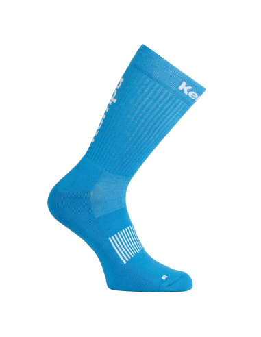 Kempa Logo Classic Socks - Bleu Kempa & Blanc